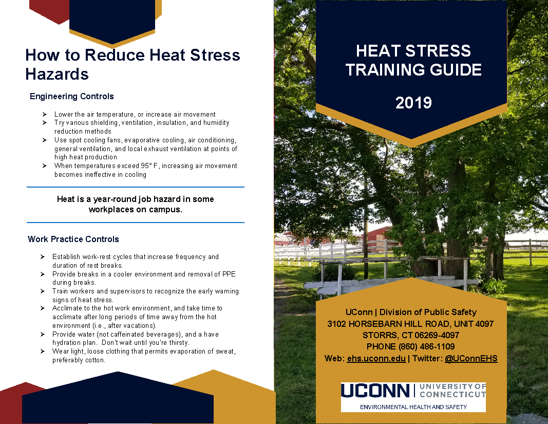 Heat Stress Training Guide Page 1